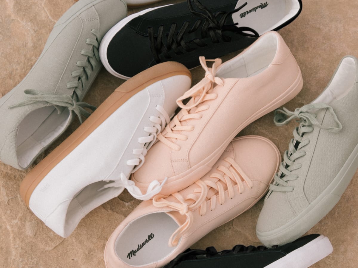 Madewell white sneakers new arrivals