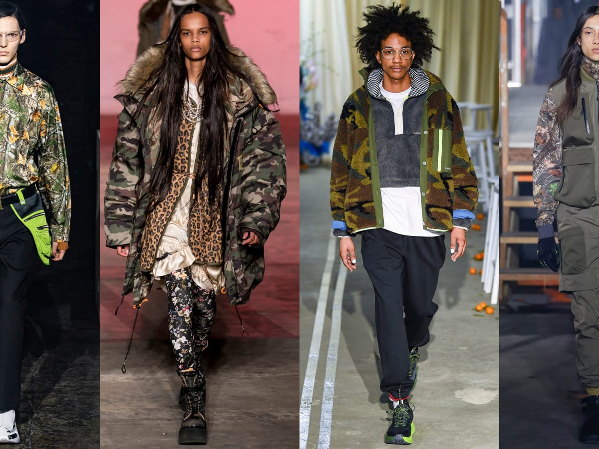 Camo Print Is Back For Good According to the Fall 2019 Runways