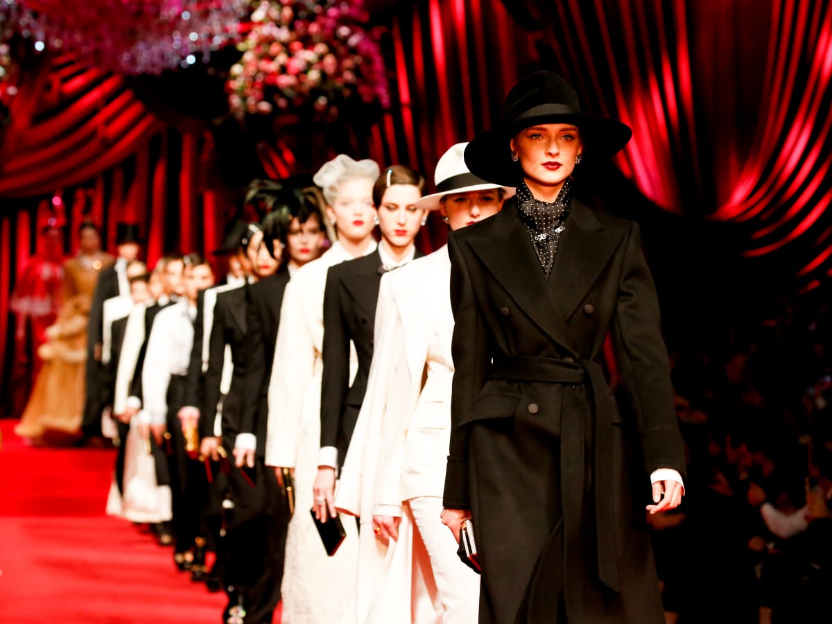 Dolce Gabbana Goes Back to Fashion Basics for Its Fall 2019