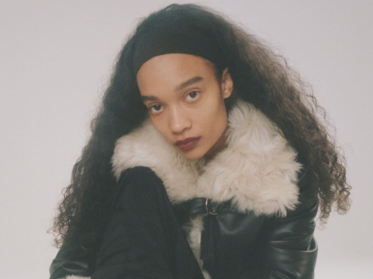 Sandy liang shearling online jacket