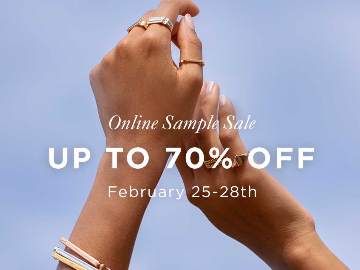 Monica Vinader Online Sample Sale February 25th 28th Fashionista