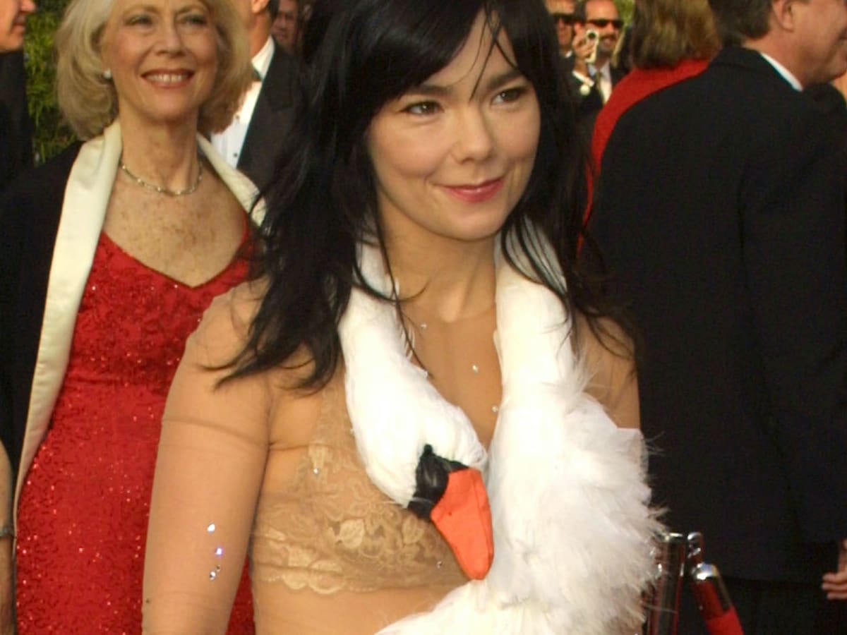 Bjork grammy swan dress sales