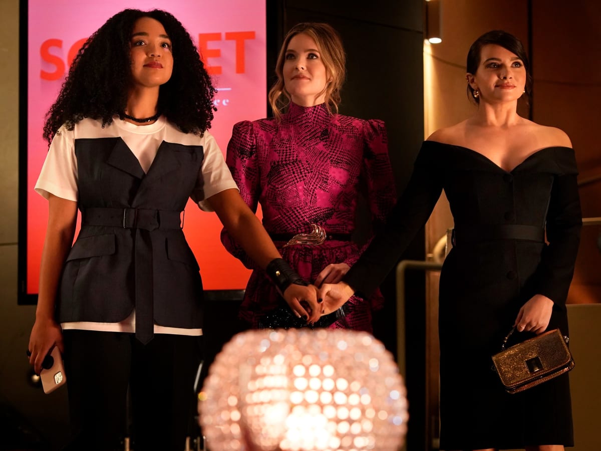 The bold type outfits top