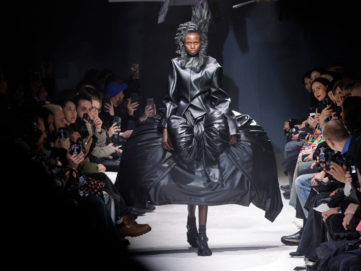 Rei Kawakubo Shows What She Can Do With Black Leather for 