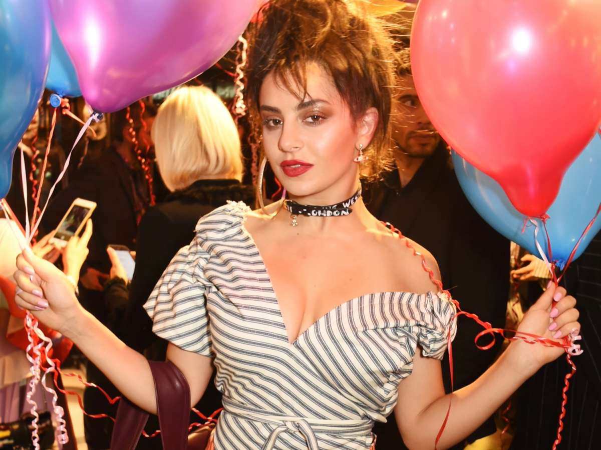 Great Outfits in Fashion History: Charli XCX in a Stripey Vivienne