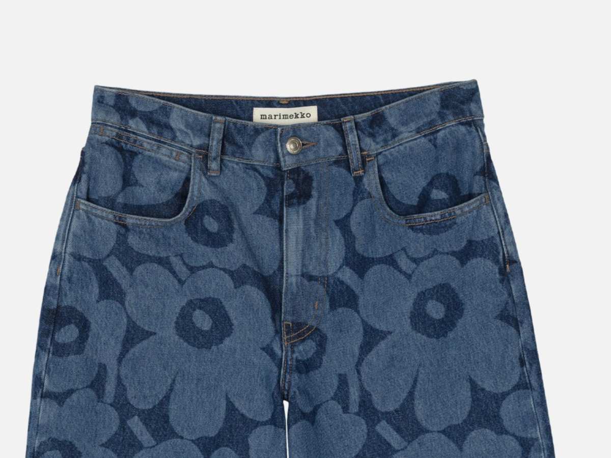 Maridenim Barrel Unikko Jeans | Marimekko