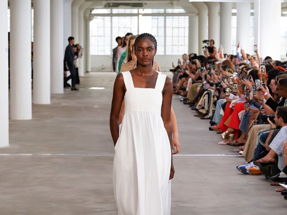 Tibi white dress outlet