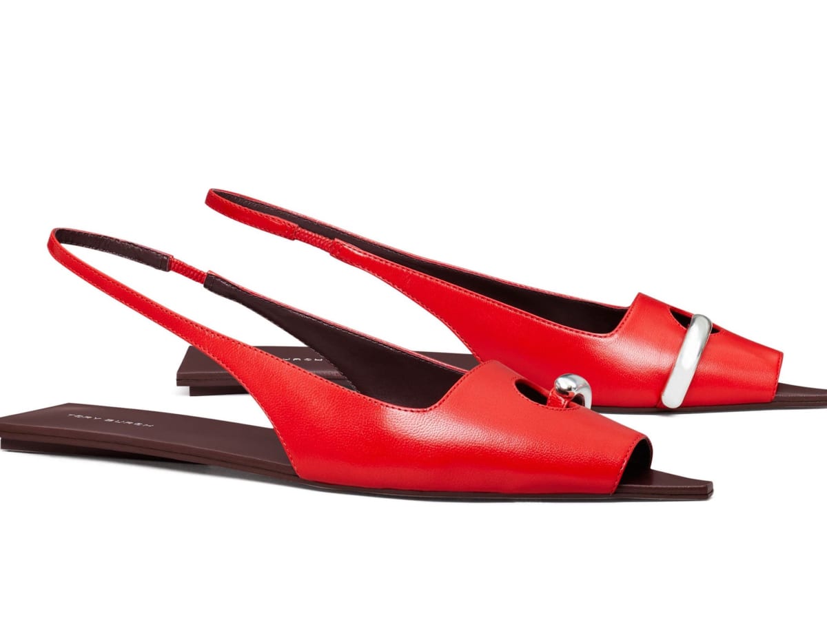 Tory burch open discount toe