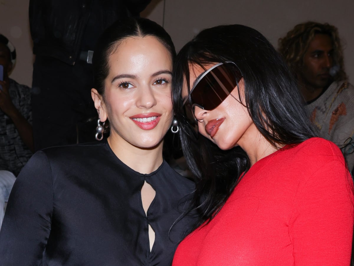 Kylie Jenner and Rosal a Are the Ultimate Front Row Pairing at