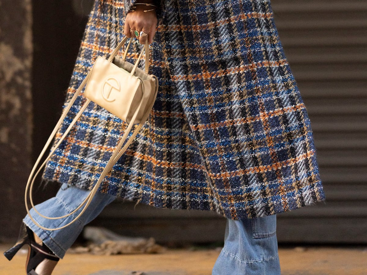 Insight shop checkered skirt