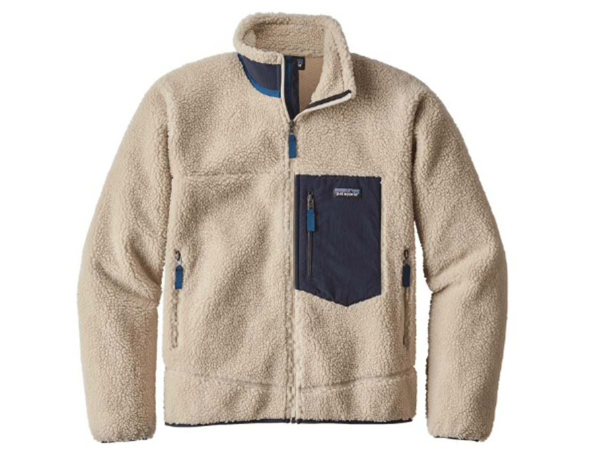 Patagonia men's fleece zip up shop