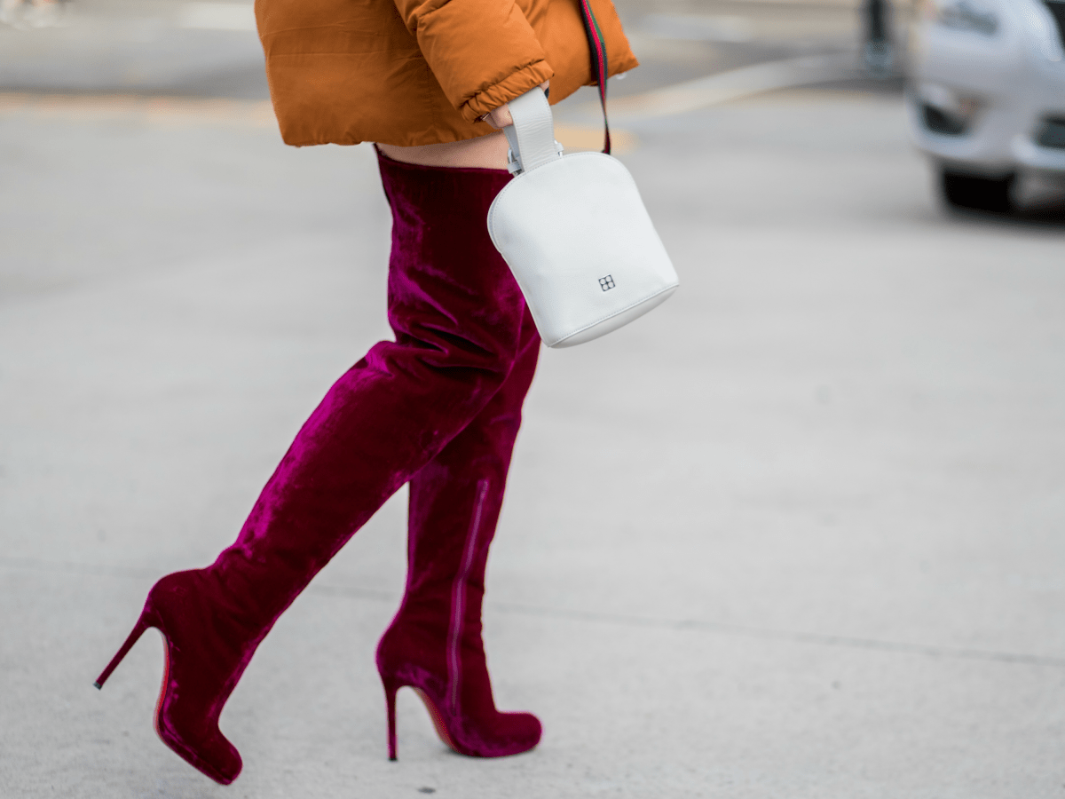 Designer wide outlet calf boots