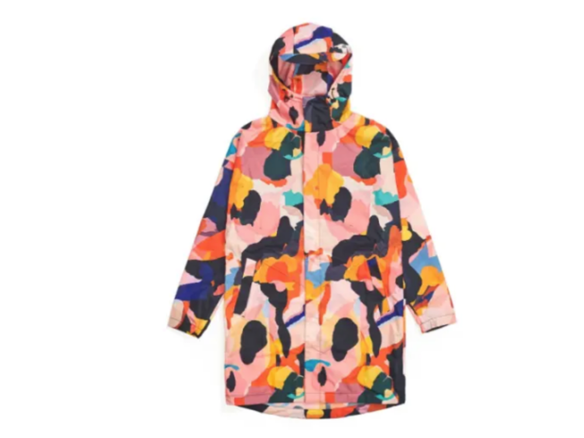 Colorful raincoat store