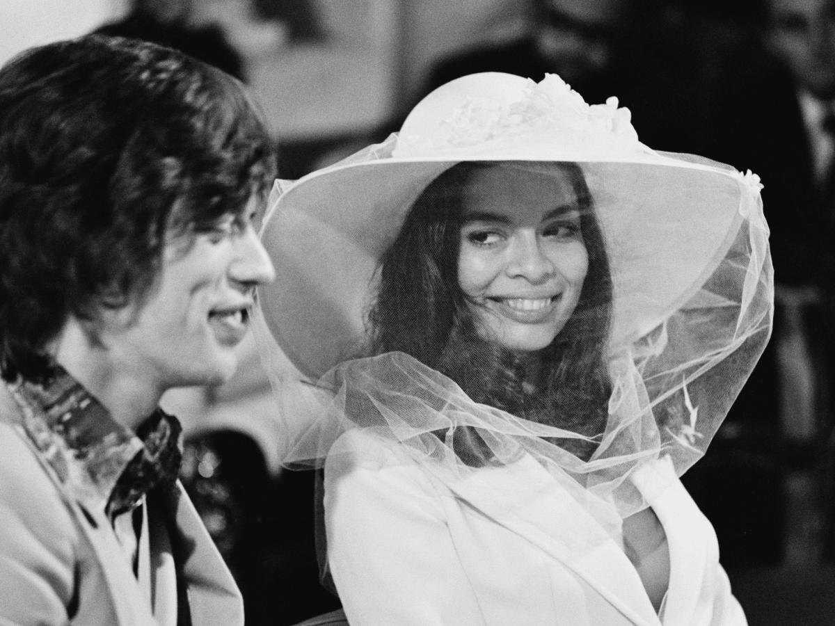 Bianca jagger 2025 wedding suit