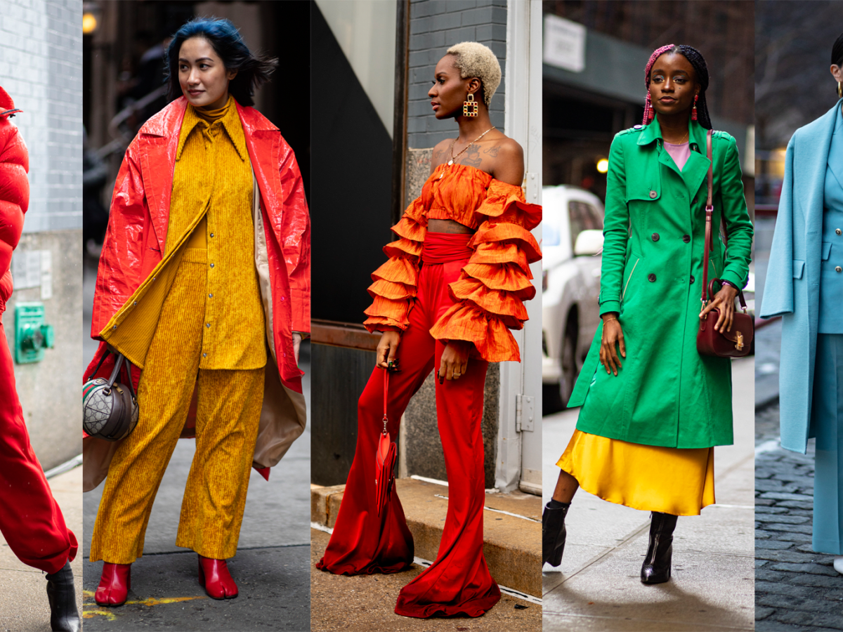 The Street Style Crowd Brought Out Their Brightest Winter Looks on Day 1 of New York Fashion Week Fashionista