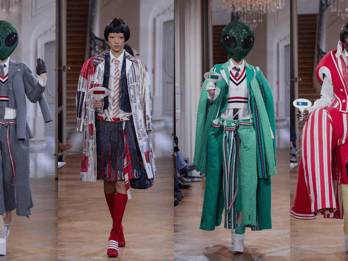 Thom Browne Welcomes Aliens to Earth for Spring 2026 - Fashionista