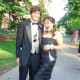 "I went to Exeter for boarding school, so prom was not a huge deal for us, but it was still exciting. The dress was Tadashi Shoji, the clutch was my mom's vintage Chanel and the flip flops were a long story. Basically, I fractured my foot while walking down stairs on April Fool's Day. Unfortunately, I was stuck with an air cast and crutches (not the best look), while everyone was out enjoying their senior spring. Prom was the first day I was finally able to take the boot off. Since heels were out of the question, flip flops it was. My friend Win also wore his flip flops in solidarity!"Photo: Christina J. Wang (right)
