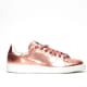 Stan Smiths in Coppermet, $130, available at Afew