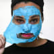 Dr. Dennis Gross Hyaluronic Marine Hydrating Modeling Mask, $46, available at Sephora: The only "rubber" mask of the group (meaning it begins as a powder you mix with water to form a rubbery layer that's much thicker than the other formulas), this bright-blue pick had a "jelly slime" quality for Chloe, but... in a good way. With hyaluronic acid and marine algae, this hydrating mask leaves skin feeling coddled, not stripped, when you peel it off. Chloe also enjoyed the hands-on "science experiment" act of concocting the mask in the included bowl before smoothing it over her skin. 