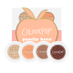 Colourpop Foursome in Peachy Keen, $18, available at Colourpop.
