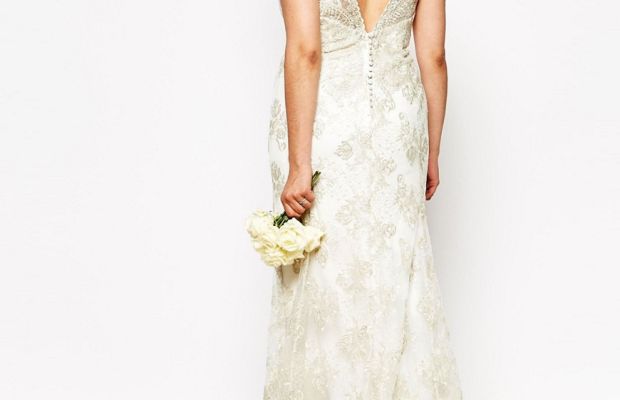 asos curve bride