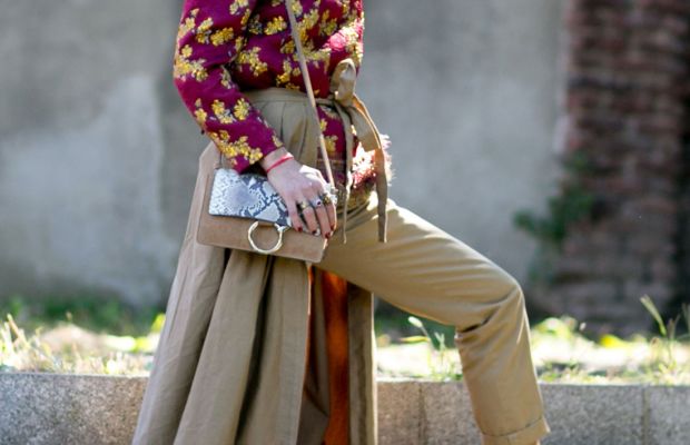 Dresses Over Shirts Are Trending On the Streets of Milan - Fashionista