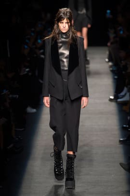 Alexander Wang Goes Heavy Metal Goth for Fall - Fashionista