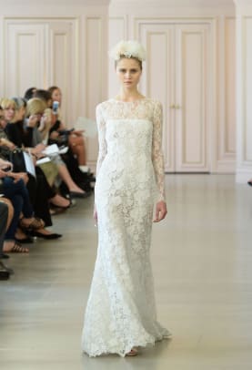 Peter Copping Debuts First Bridal Collection for Oscar de la Renta ...