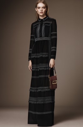 Stellar Coats and Capes Abound in Burberry's Pre-Fall Collection ...