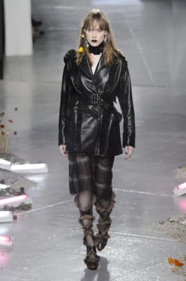 Rodarte Brings a Dark Woodland Romance to the Runway for Fall - Fashionista