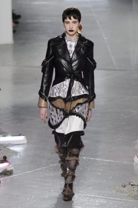 Rodarte Brings a Dark Woodland Romance to the Runway for Fall - Fashionista