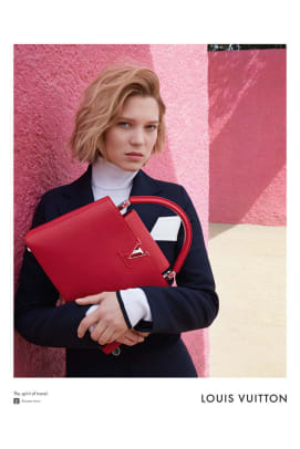 Léa Seydoux's Colorful First Louis Vuitton Campaign Is Here