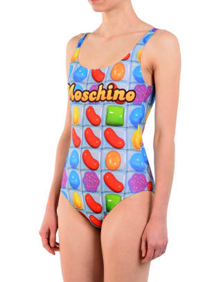 moschino candy crush swimsuit