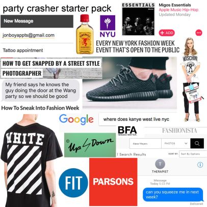 starter pack meme