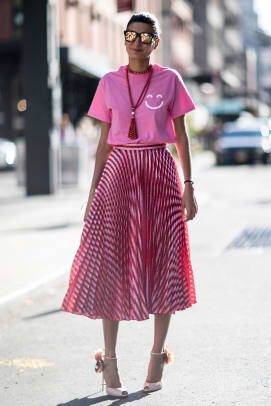 Pleated Skirts Proved Popular On Day 7 of NYFW - Fashionista