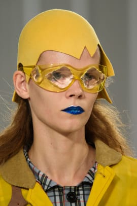 Maison Margiela Spring 2017 Hair Makeup - Fashionista