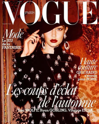 Gigi Hadid Nabs Second 'Vogue Paris' Cover of 2016 - Fashionista