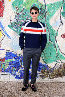 Louis Vuitton&#39;s Cruise 2019 Front Row Had an On-Brand Look for Everybody - Fashionista