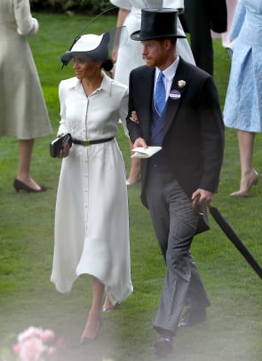 meghan markle green dress ralph lauren