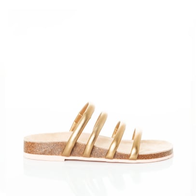 Shop Gold Sandals: Flats, Heels, Wedges - Fashionista