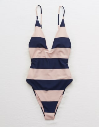 striped swimsuits