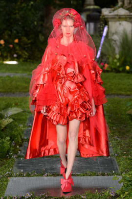 Rodarte Staged a Romantic Return to New York in a Rainy Graveyard ...