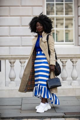 Street Style London FW SS19 - Louis Vuitton iconic Petit Malle