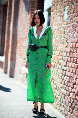 Showgoers Dressed In Head-to-Toe Red On Day 2 of Milan Fashion Week -  Fashionista