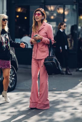 Power Suits Took Over the Street Style Crowd At Paris Fashion Week ...