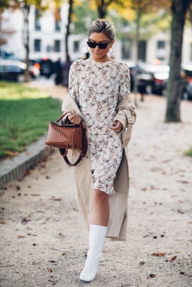 Chanel Glitter Boots Stole the Show On the Final Day of Paris