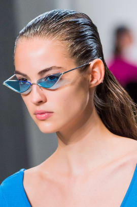 All the Best Statement Sunglasses From the Spring 2018 Runways - Fashionista