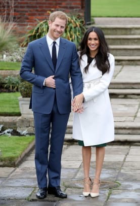 Scanlan Theodore Garnet Crepe Knit Wrap Jacket - Meghan Markle