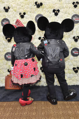 Minnie Mouse & Mickey Mouse in custom Coach 2_ credit Stefanie Keenan