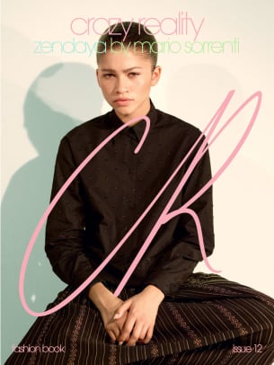 CR Fashion Book Issue 12-Zendaya Cover by Mario Sorrenti (2)
